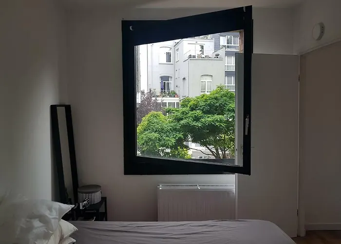 Haustierfreundliches Suite Minimalist 50M2 Brüssel